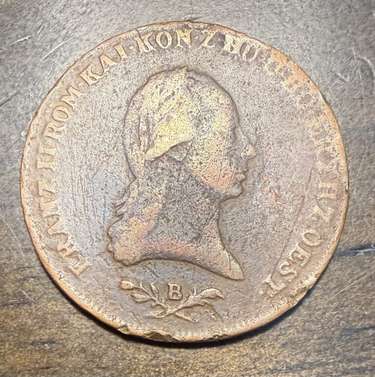 Read more about the article 1800-B Austria 6 Kreuzer Coin