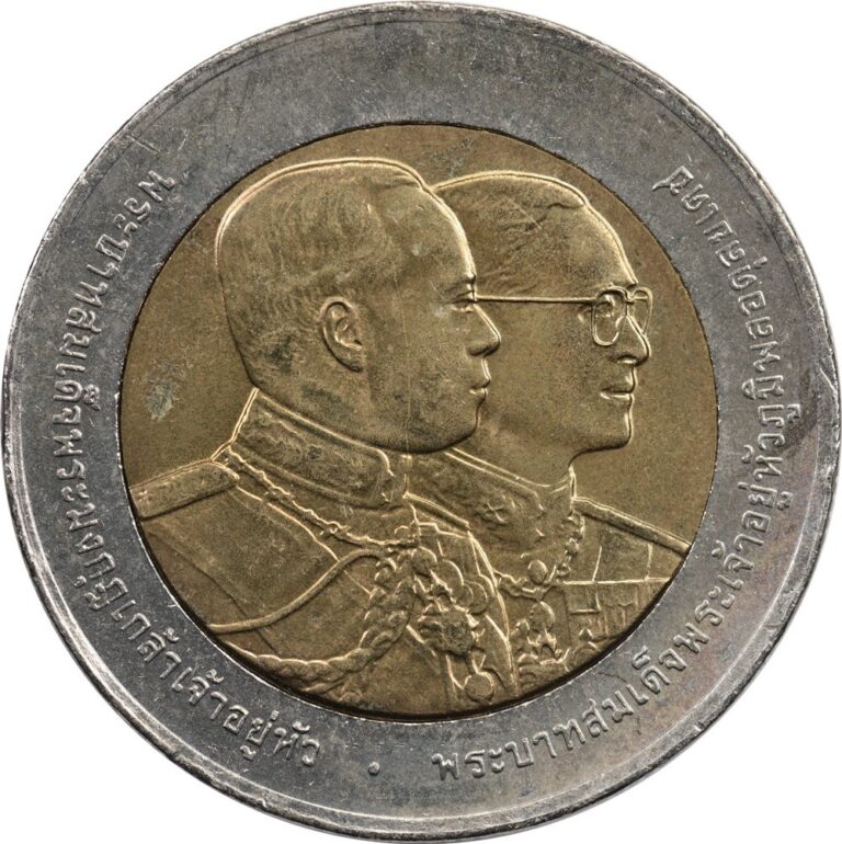 Read more about the article Thailand – 10 Baht – 2002 (2545) – AUnc – BMA Medical College