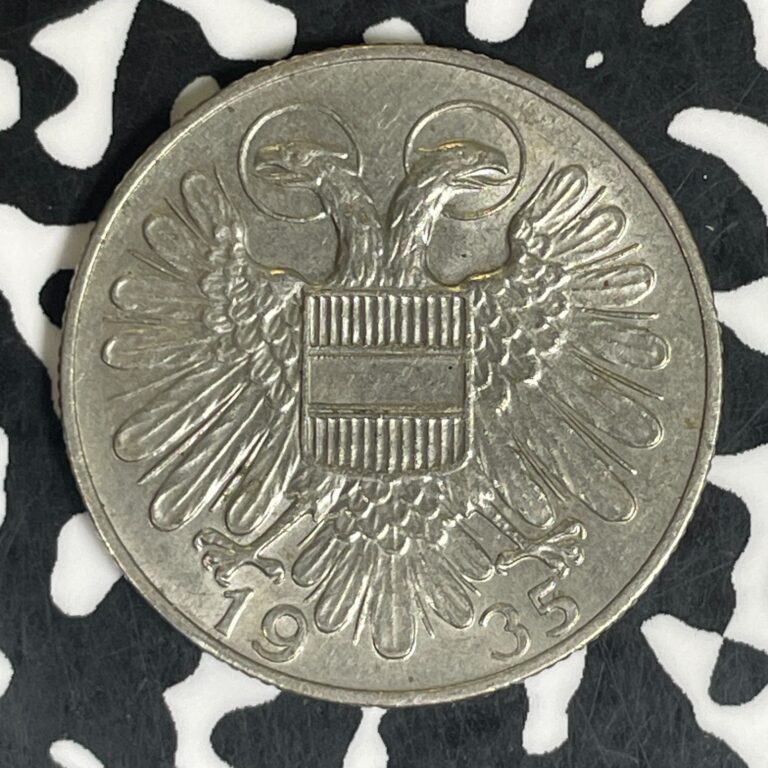 Read more about the article 1935 Austria 1 Schilling Lot#C6114 Nice!