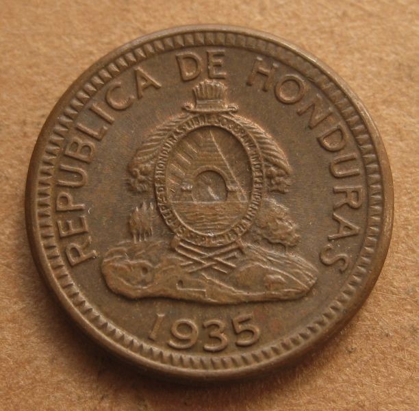 Read more about the article Honduras 1935 Nice AU-UNC 1 Centavo Coin – Central America