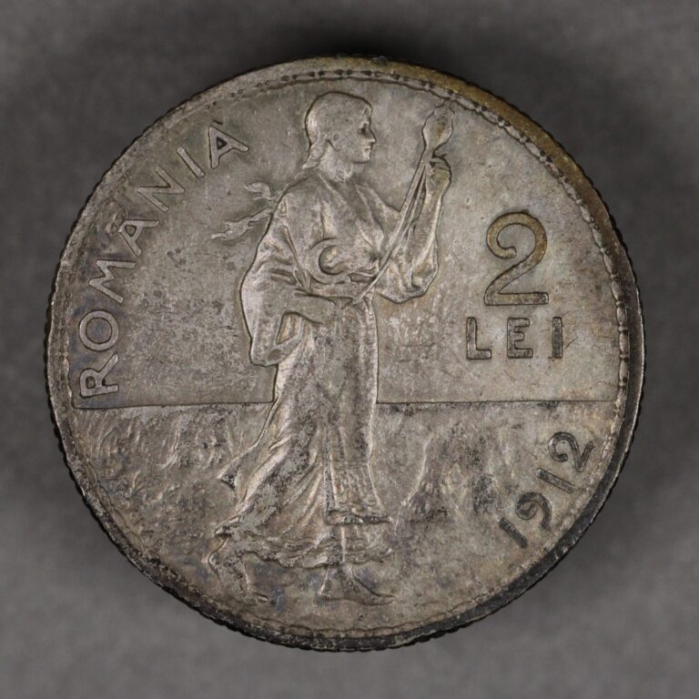 Read more about the article 1912 Romania Silver 2 Lei