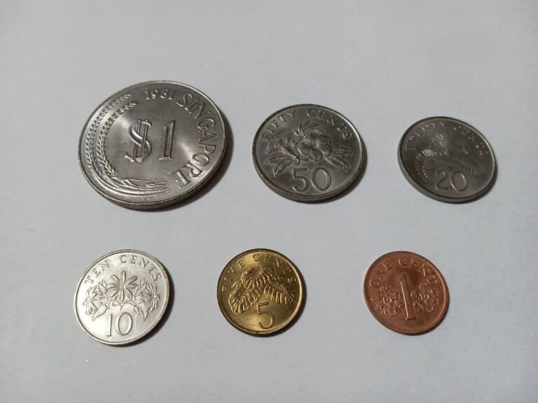 Read more about the article Singapore Old Currency Set  Singapore Coins  1 Dollar 1981