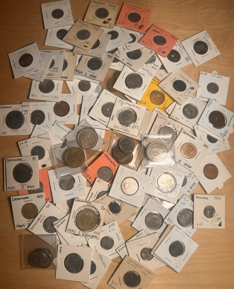 Read more about the article DENMARK Lot of 100 Coins – Actual Coins In Photo